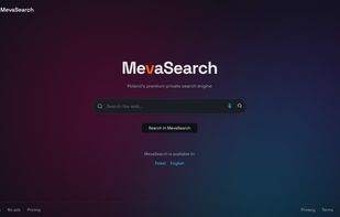 MevaSearch Home Page