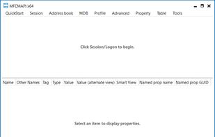 MFCMAPI screenshot 1