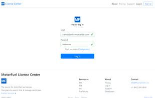 MFLicenseCenter.com screenshot 1