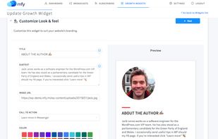 Create embed-able growth widgets. Convert your website visitors to Facebook Subscribers. Segment them automatically based on the page they subscribed from