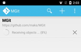 MGit screenshot 1