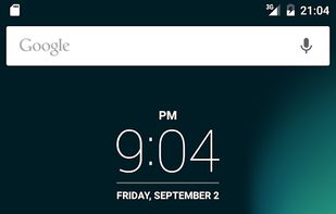 MiClock / LG G4 Clock Widget screenshot 1