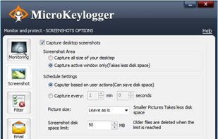 Micro Keylogger screenshot 1