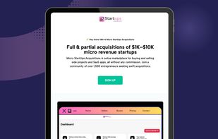 Micro StartUps Acquisitions screenshot 1