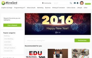 MicroClerk screenshot 1