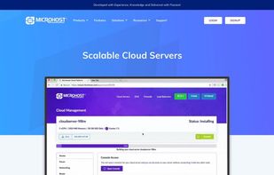 MicroHost Webpage
