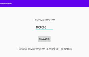 Micrometer to Meter screenshot 3