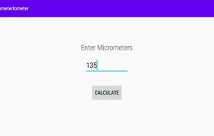 Micrometer to Meter screenshot 1
