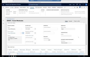 Microsoft Dynamics 365 screenshot 1