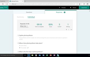 Microsoft Forms screenshot 1