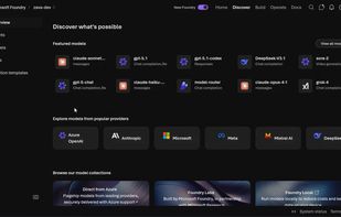 Microsoft Foundry screenshot 1