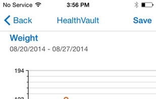 HealthVault on Iphone(2)