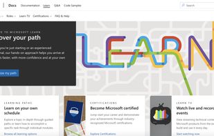 Microsoft Learn screenshot 1