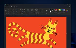 Microsoft Paint screenshot 2