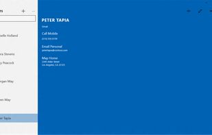 Microsoft People screenshot 1