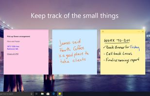 Microsoft Sticky Notes screenshot 1