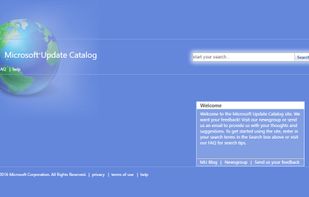 Microsoft Update Catalog screenshot 1