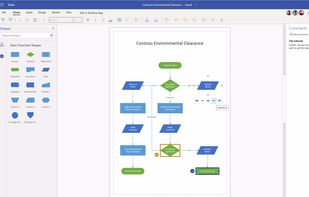 Microsoft Visio screenshot 1