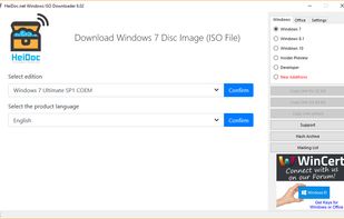 Windows and Office ISO Download Tool screenshot 1