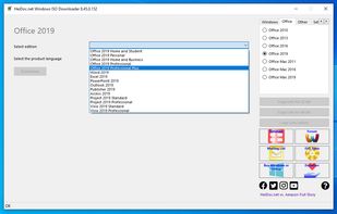 Windows and Office ISO Download Tool screenshot 1