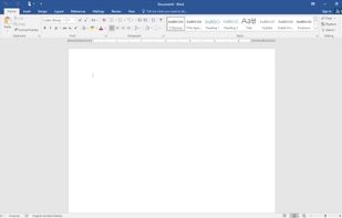 New document view