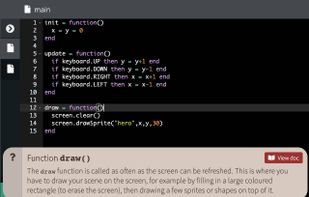 microStudio screenshot 2