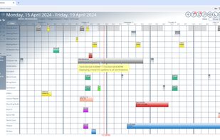Main Scheduling View (Multi Day)