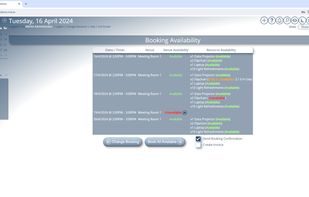 Check Booking & Resource Availability