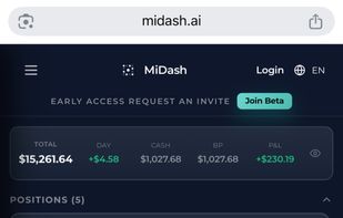 Portfolio of Stocks & Crypto