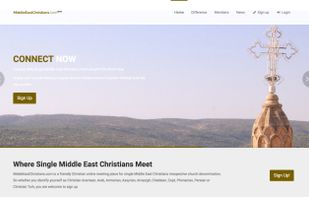 MiddleEastChristians.com screenshot 1
