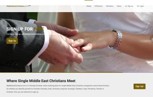 MiddleEastChristians.com screenshot 2