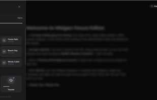 music section of midgen focus editor