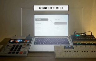 Works with real gear — EP-133, OP-1 Field, Volca and more over USB MIDI