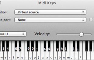 MidiKeys screenshot 1