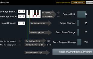 MidiKeySwitcher screenshot 1
