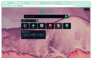 Midori Browser New Tab