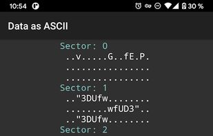 MIFARE Classic Tool (MCT) screenshot 2