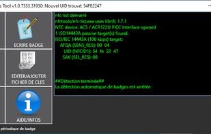 Mifare Windows Tool - MWT screenshot 1