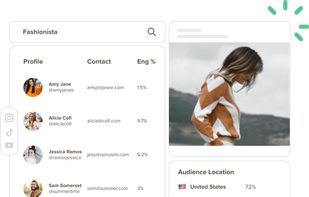 Discover on-brand influencers in minutes, not days.