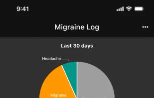Migraine Log screenshot 1