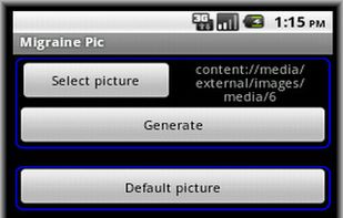 Migraine Pic screenshot 1