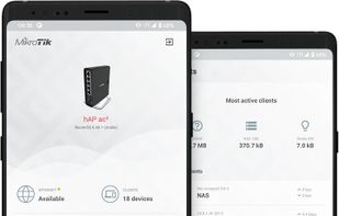 MikroTik mobile app screenshot 1