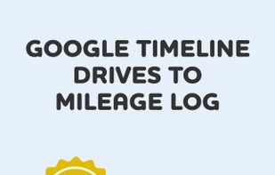 Mileage Log from Google Maps screenshot 1