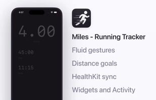 Miles - Running Tracker screenshot 1