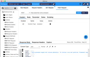 Screenshot of Milkman light theme 