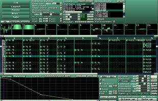 Layout configuration with open instrument editor