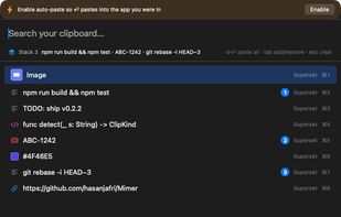 Mimer screenshot 2