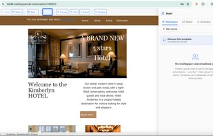 multi-user collaboration, including live chat, audio, video (You don't need Teams)