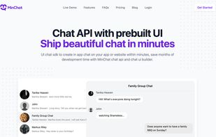 MinChat screenshot 1