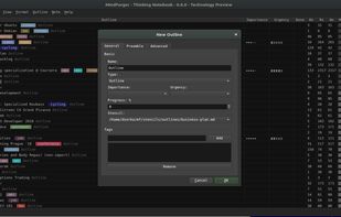 MindForger screenshot 2
